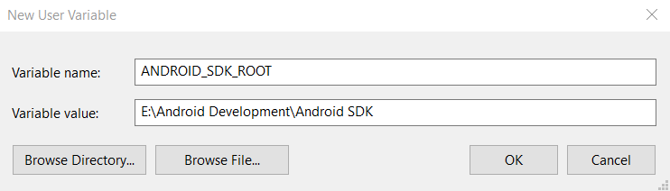 Android SDK Root