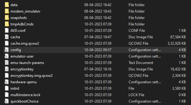 Config File